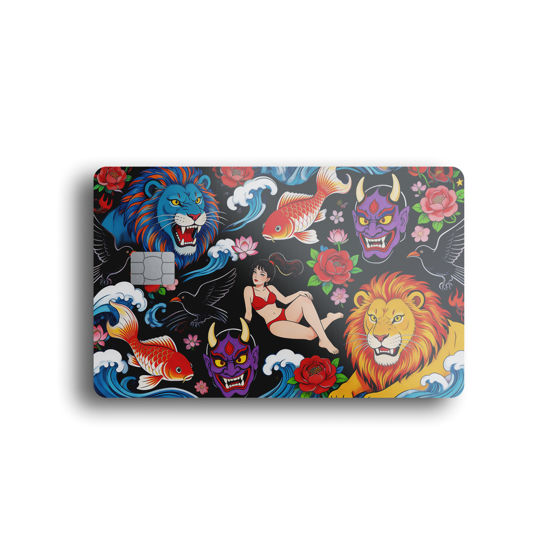 Japanese Tattoo Flash Card Skin